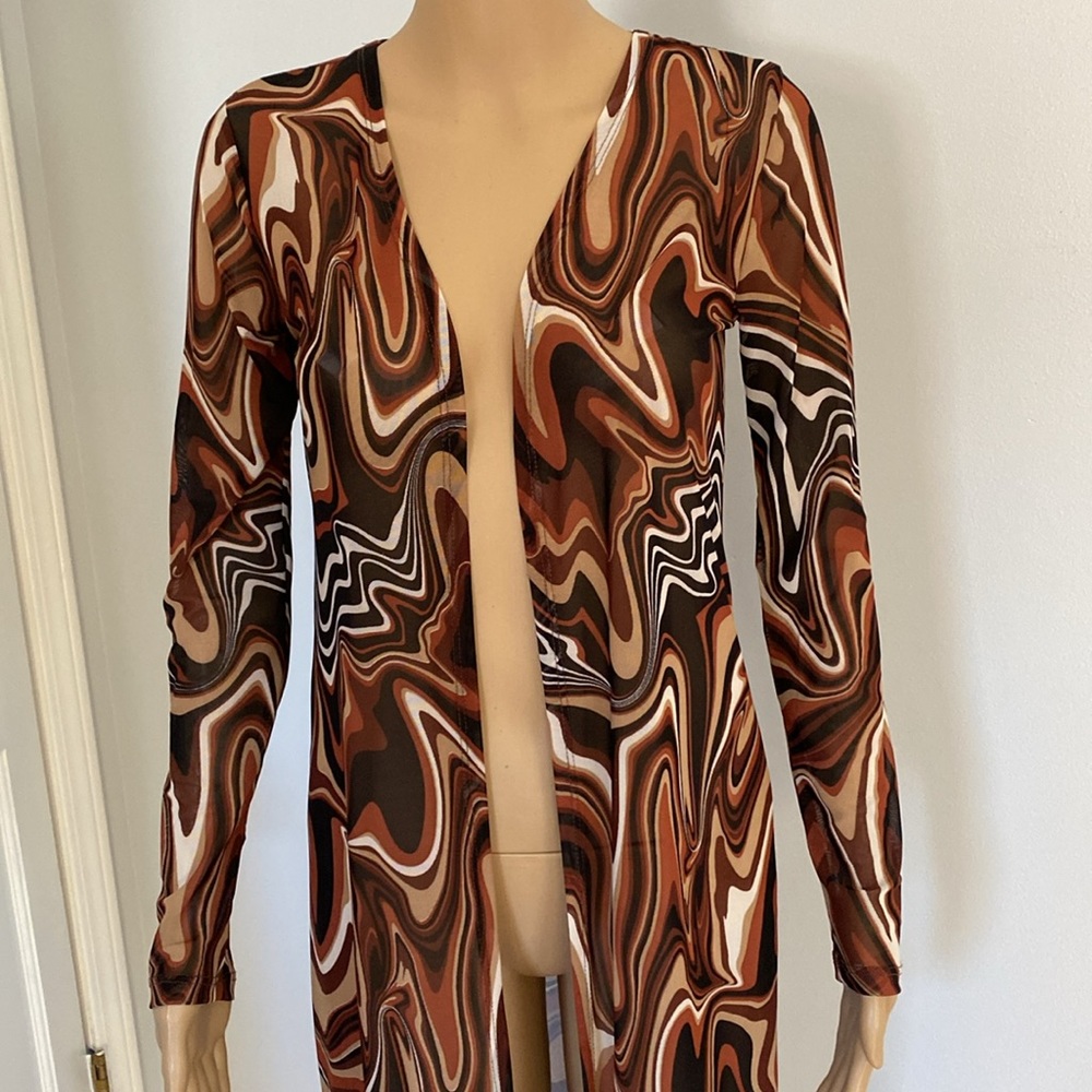 Sz M sheer cover up jacket! - Picture 2 of 6